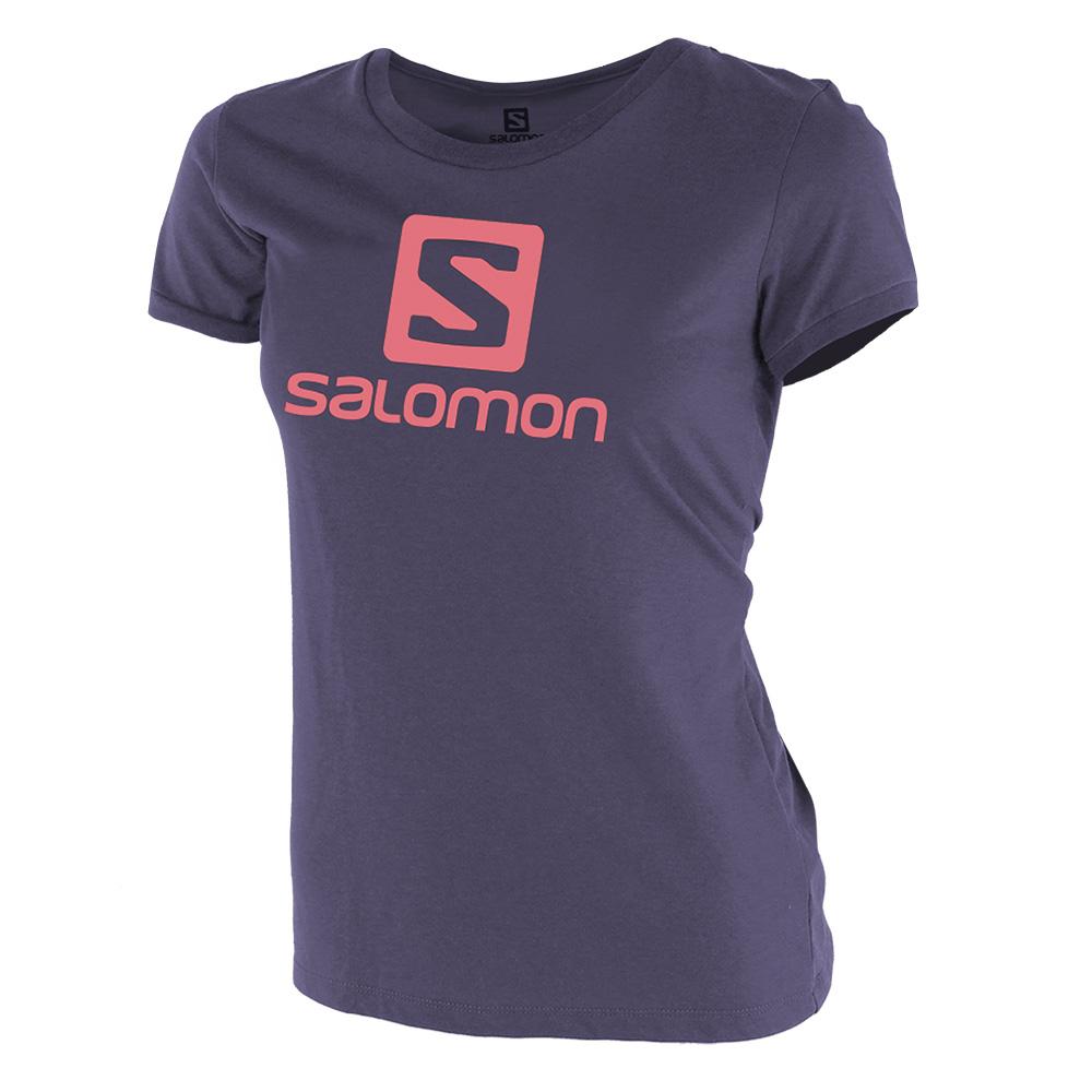 T-Shirty Dziecięce Salomon WARRIOR SS G - Granatowe - Polska (395-KAYEBP)